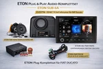 Eton Audio Complete System With Zenec ZE-E3776 For Fiat Ducato Camper. Fixed Price $2062.42.