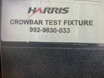 Harris Crowbar Test Fixture Tool For Tv Transmitter Part 992-9830-033. Fixed Price $140.00.
