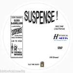 Suspense! - 919 Shows Old Time Radio In MP3 Format Otr On 2 Dvds. Fixed Price $20.95.