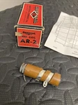 National Radio AR-2 High Q Vhf Permeability Tuned Rf Coil 75-220MHZ. Fixed Price $10.00.
