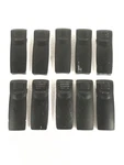 Lot Of 10 Harris CC23894 Black Metal Belt Clip Free Shipping Qty Available. Fixed Price $66.93.