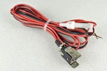Vintage Ham Radio Power Cord Cable With 4-PIN Cinch Jones Style Socket. Fixed Price $39.95.
