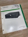 Vintage Motorola Syntor RSX-410 Series 2 Way Fm Radio Instruction Manual. Fixed Price $29.99.