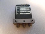 Dynatech Switch Rf Coaxial, Sma/f, DC-12 Ghz, 20-24 Vdc, Model D1-418E2. Fixed Price $22.00.