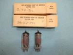 Rare 1965 Rca 26FZ6 Tubes For Collins R-392 Receiver. Fixed Price $60.00.