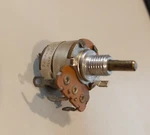 Nos 10K Audio Taper Potentiometer With Switch 1/8" Knob 1/4" Mount Zenith. Fixed Price $11.95.