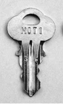 Motorola 2 Way Radio Mobile Equipment Key #MOT1. Fixed Price $12.24.