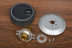 Knob & Vernier Tuning Assembly (ten-tec 422 Centurion Linear Amplifier). Fixed Price $150.00.