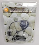 Motorola 2-WAY Radio Earpiece With Boom Microphone Model HCLE4046A 56320. Fixed Price $14.95.