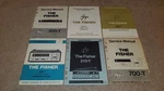 Lot Fisher Photofacts, Manuals, Servicing Info For Tube Receivers/amps/tuners. Fixed Price $58.00.