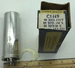 Vintage Cornell-dubiler CL449 Capacitor. Fixed Price $9.99.