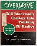 Dec 1974 Overdrive Magazine Cb Radio Fcc -mack Advertising Truckers Driver. Fixed Price $38.95.