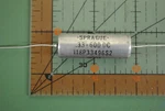 .33UF 600V Sprague Axial Film Capacitor 118P33496S2 Vitamin Q Glass Audio New. Fixed Price $37.32.