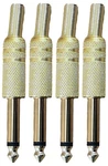 Lot Vanco PP18GX Gold Tone Metal Plug 1/4 Threaded Audio Adapter. Fixed Price $24.95.