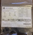 5 Piece Motorola KT000271 & KT000272A01 Dust Cover Kit, Xtl Series. Fixed Price $5.00.