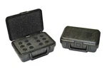 Economy Plastic Carry Case For 12 Pieces Of Bird 43 Elements EC-1 Style. Fixed Price $38.95.