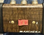 Archer 2-POSITION Antenna Matcher Switch Used. Fixed Price $16.99.