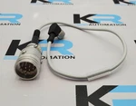Itt Cannon GK-12-22C-1/2 Connector W/ CD12L-0B-020-C0 Cord. Fixed Price $99.99.