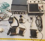 Cubic Communications Diplomat 150 C-d Ham Radio Set Transceiver Accessories 1980. Fixed Price $799.95.