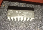 Motorola MC145109P Pll Frequency Synthesizer IC/NOS/16 Dip/cb Radio, Etc. Fixed Price $13.50.