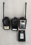 Lot Of 3 Motorola VX-261-G7-5 Uhf 450-512MHZ Two Way Radios W/batt. Fixed Price $189.00.