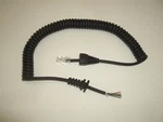 8 Pin RJ45 Modular Coiled 6 Wire Microphone Cable Cord. Fixed Price $14.95.