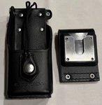 Motorola NTN8038B Jedi Series Leather Case With 3-INCH Swivel Belt Loop -new. Fixed Price $23.00.