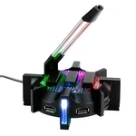 Pro Gaming Mouse Bungee Cable Holder With 4 Port Usb Hub - Cord 7.... Fixed Price $40.81.
