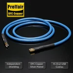 Silver-plated Ofc Cable Hifi Dac Usb-a To Usb-b Data For Audio. Fixed Price $54.59.
