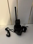 Motorola CP200D Portable Handheld Two-way Radio With Charger Microphone. Fixed Price $120.00.