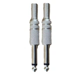2 Lot Vanco PP18X Silver Tone Metal Plug 1/4 Threaded Audio Adapters. Fixed Price $19.95.