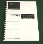 Icom IC-765 Instruction Manual Premium Card Stock & Protective Covers!. Fixed Price $23.00.