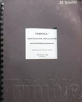 Trimpack- Specification, Installation And Reference Manual ( Trimble ). Fixed Price $49.99.