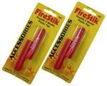 Lot Firestik Ii Fst-r Replacement Plastic Cb Antenna 2.5" Red Tip Cap 2-PACK. Fixed Price $18.95.