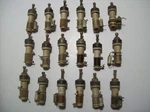 Lot 18 Vintage Ferrite Slug Tuned Variable Radio Frequency Rf Inductor Coils. Fixed Price $75.00.