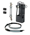 Boston Leather Bundle Three Items- Anti-sway For Radio Strap, Firefighter'. Fixed Price $123.90.