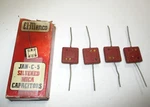 Vintage El-menco JAN-C-5 2200-PF 400-VOLT Mil Spec Silvered Mica Capacitor Pcs. Fixed Price $10.00.