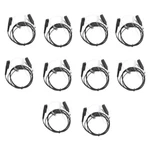 Lot 10 Headset Earpiece Mic For Mototrbo XPR3000 XPR3300E XPR3500 Radio. Fixed Price $115.00.