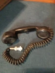 Western Electric Telephone Type Handset From Ham Military Radio W/ 4 Pin. Fixed Price $20.19.