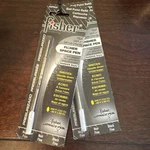 2 Fisher Space Pen Refills SPR4F Pressurized Cartridge Black Ink Fine Point Oem. Fixed Price $18.00.
