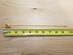 New Beeper/pager Chain Fit Most Motorola, Nec, Nixxo, Apollo, - Gold. Fixed Price $14.98.