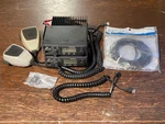Pair Kenwood TK-705D Vhf Fpp Bundle 2X KMC-14 Mics, 20FT Coax W/ Extras Tested. Fixed Price $265.00.
