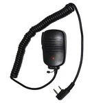 Hqrp 2 Pin Ptt Mini Speaker Microphone For Kenwood Nx Th Tk Series Two-way Radio. Fixed Price $10.45.