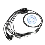 8 IN1 Usb Programming Cable Writing Cord For Motorola Icom Kenwood Baofeng Yaesu. Fixed Price $14.71.