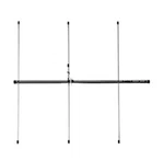 150-174MHZ Yagi Antenna, 7.1 Db, Element W/n Female Connector, Pctel MYA1503KN. Fixed Price $272.06.