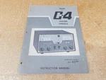Drake C-4 Ham Radio Station Console User Manual W/ Schematics (original). Fixed Price $30.00.