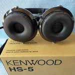 Kenwood HS-5 Stereo Headphones Black Wired Audio Headset W/box Manual Japan. Fixed Price $112.50.