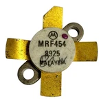 MRF454 Motorola Transistor Bipolar 2-30MHZ 80W. Fixed Price $87.58.