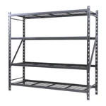 Heavy Duty Steel Shelf Storage Rack Shelving Unit 4000LB 72"H X 24"D 77"W. Fixed Price $241.10.