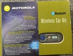 Motorola Wireless Car Kit BTHCK100 Bluetooth Hands-free Speakerphone. Fixed Price $24.99.